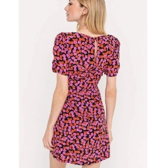 LUSH Aria Square Neck Mini Dress - Picture 2 of 6